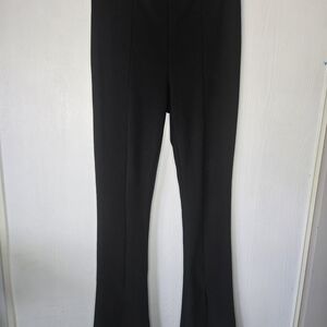 Sophisticated Black Wide Leg Women's Pants